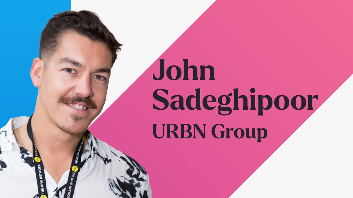 URBN’s John Sadeghipoor Talks Creator Events and Not Using Coupon Codes